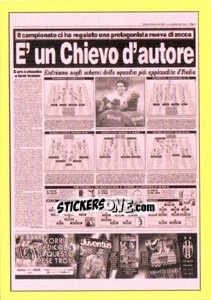 Figurina CHIEVOVERONA : 18 dicembre 2001