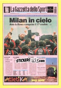 Sticker MILAN : 3 maggio 2004