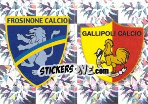 Sticker Scudetto (Frosinone - Gallipoli) - Calciatori 2009-2010 n. 553 - Panini