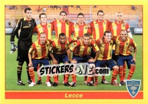 Sticker SQUADRA (Lecce) - Calciatori 2009-2010 - Panini
