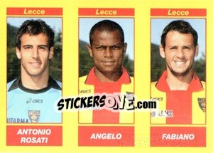 Sticker ANTONIO ROSATI / ANGELO / FABIANO - Calciatori 2009-2010 n. 577 - Panini