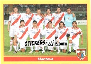 Cromo SQUADRA (Mantova) - Calciatori 2009-2010 - Panini