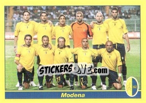 Cromo SQUADRA (Modena) - Calciatori 2009-2010 - Panini