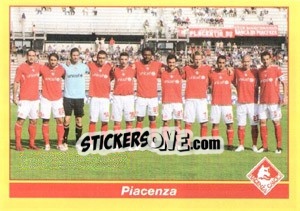 Cromo SQUADRA (Piacenza) - Calciatori 2009-2010 - Panini