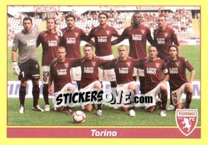 Sticker SQUADRA (Torino) - Calciatori 2009-2010 n. 636 - Panini