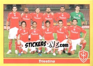 Sticker SQUADRA (Triestina) - Calciatori 2009-2010 n. 644 - Panini