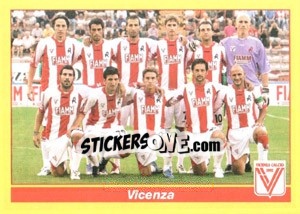 Sticker SQUADRA (Vicenza) - Calciatori 2009-2010 - Panini