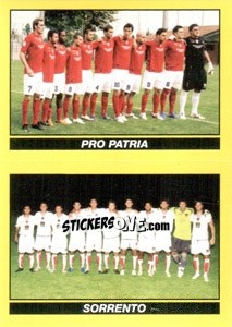 Sticker SQUADRA (Pro Patria - Sorrento) - Calciatori 2009-2010 n. 669 - Panini