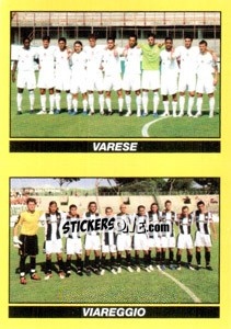 Sticker SQUADRA (Varese - Viareggio) - Calciatori 2009-2010 - Panini