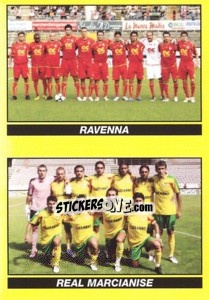 Sticker SQUADRA (Ravenna - Real Marcianise) - Calciatori 2009-2010 n. 679 - Panini
