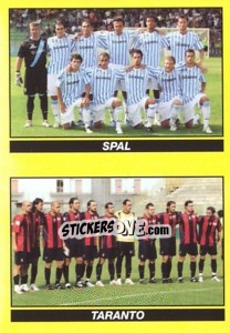 Sticker SQUADRA (Spal - Taranto) - Calciatori 2009-2010 - Panini