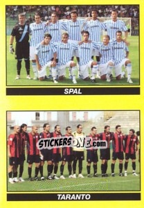 Sticker SQUADRA (Spal - Taranto) - Calciatori 2009-2010 n. 682 - Panini