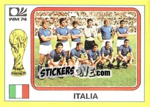 Sticker Germania Ovest 1974