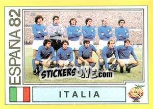 Figurina Spagna 1982 - Calciatori 2009-2010 - Panini