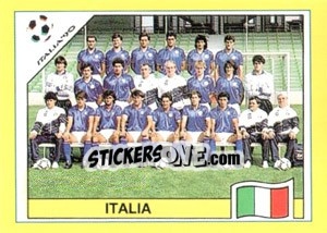 Cromo Italia 1990