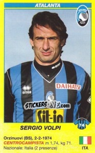 Sticker Sergio Volpi - Calciatori 2009-2010 n. a2 - Panini