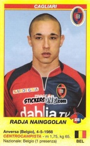 Sticker Radja  Nainggolan - Calciatori 2009-2010 n. a15 - Panini