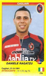 Sticker Daniele Ragatzu - Calciatori 2009-2010 - Panini