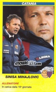 Sticker Sinisa Mihajlovic - Calciatori 2009-2010 n. a17 - Panini