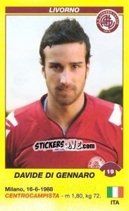 Sticker Davide Di Gennaro - Calciatori 2009-2010 n. a47 - Panini