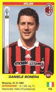 Sticker Daniele Bonera - Calciatori 2009-2010 n. a50 - Panini
