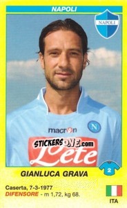 Figurina Gianluca Grava - Calciatori 2009-2010 - Panini