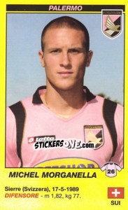 Figurina Michel Morganella - Calciatori 2009-2010 - Panini