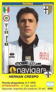 Sticker Hernan Crespo - Calciatori 2009-2010 n. a64 - Panini