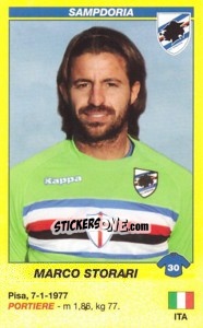 Sticker Marco Storari - Calciatori 2009-2010 n. a69 - Panini