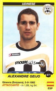 Figurina Alexandre Geijo - Calciatori 2009-2010 - Panini