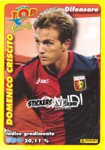 Sticker Domenico Criscito - Calciatori 2009-2010 n. n2 - Panini