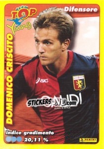 Cromo Domenico Criscito - Calciatori 2009-2010 - Panini