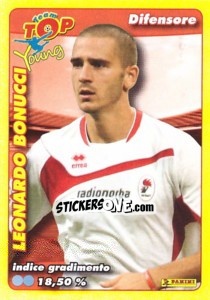 Sticker Leonardo Bonucci - Calciatori 2009-2010 n. n3 - Panini