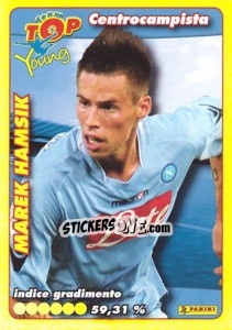 Cromo Marek Hamsik - Calciatori 2009-2010 n. n5 - Panini