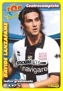 Sticker Davide Lanzafame - Calciatori 2009-2010 n. n8 - Panini