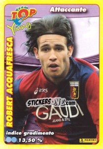 Cromo Robert Acquafresca - Calciatori 2009-2010 - Panini