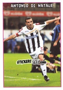 Sticker Antonio Di Natale - Calciatori 2009-2010 n. v2 - Panini