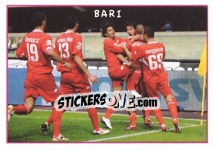 Sticker Bari - Calciatori 2009-2010 n. v3 - Panini