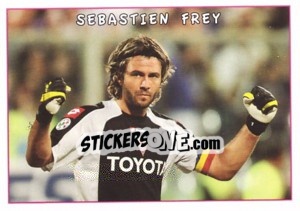 Figurina Sebastien Frey - Calciatori 2009-2010 - Panini