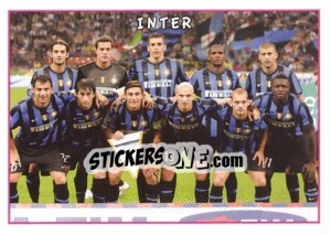 Sticker Inter - Calciatori 2009-2010 n. v6 - Panini