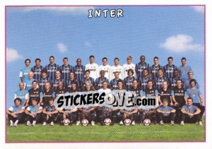 Sticker Inter Team Photo - Calciatori 2009-2010 n. V10 - Panini