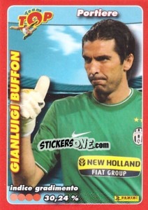 Sticker Gianluigi Buffon - Calciatori 2009-2010 n. x1 - Panini