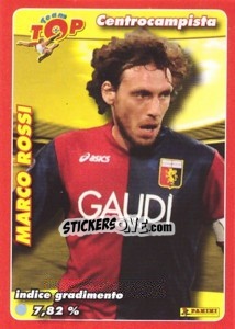 Sticker Marco Rossi - Calciatori 2009-2010 n. x5 - Panini