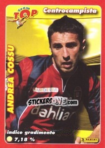 Sticker Andrea Cossu - Calciatori 2009-2010 - Panini