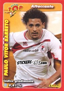 Cromo Paulo Vitor Barreto - Calciatori 2009-2010 - Panini