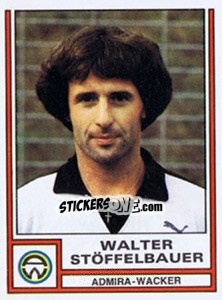 Sticker Walter Stöffelbauer - Österreichische Fußball-Bundesliga 1982-1983 - Panini