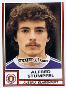 Sticker Alfred Stumpfel - Österreichische Fußball-Bundesliga 1982-1983 - Panini