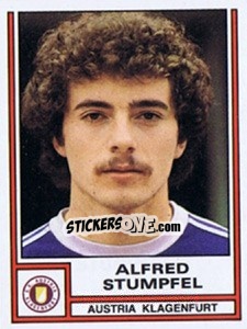 Cromo Alfred Stumpfel - Österreichische Fußball-Bundesliga 1982-1983 - Panini