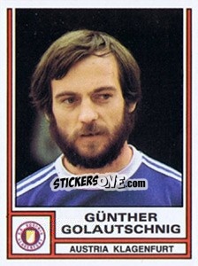 Figurina Günther Golautschnig - Österreichische Fußball-Bundesliga 1982-1983 - Panini