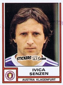 Sticker Ivica Senzen - Österreichische Fußball-Bundesliga 1982-1983 - Panini